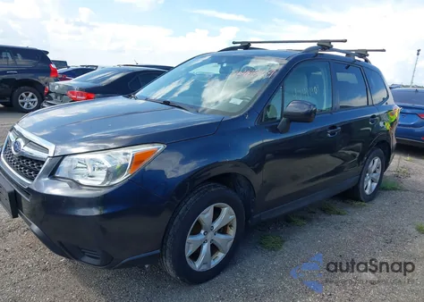 2016 Subaru Forester 2.5I Premium из США, поврежденный, VIN JF2SJADC5GH406630